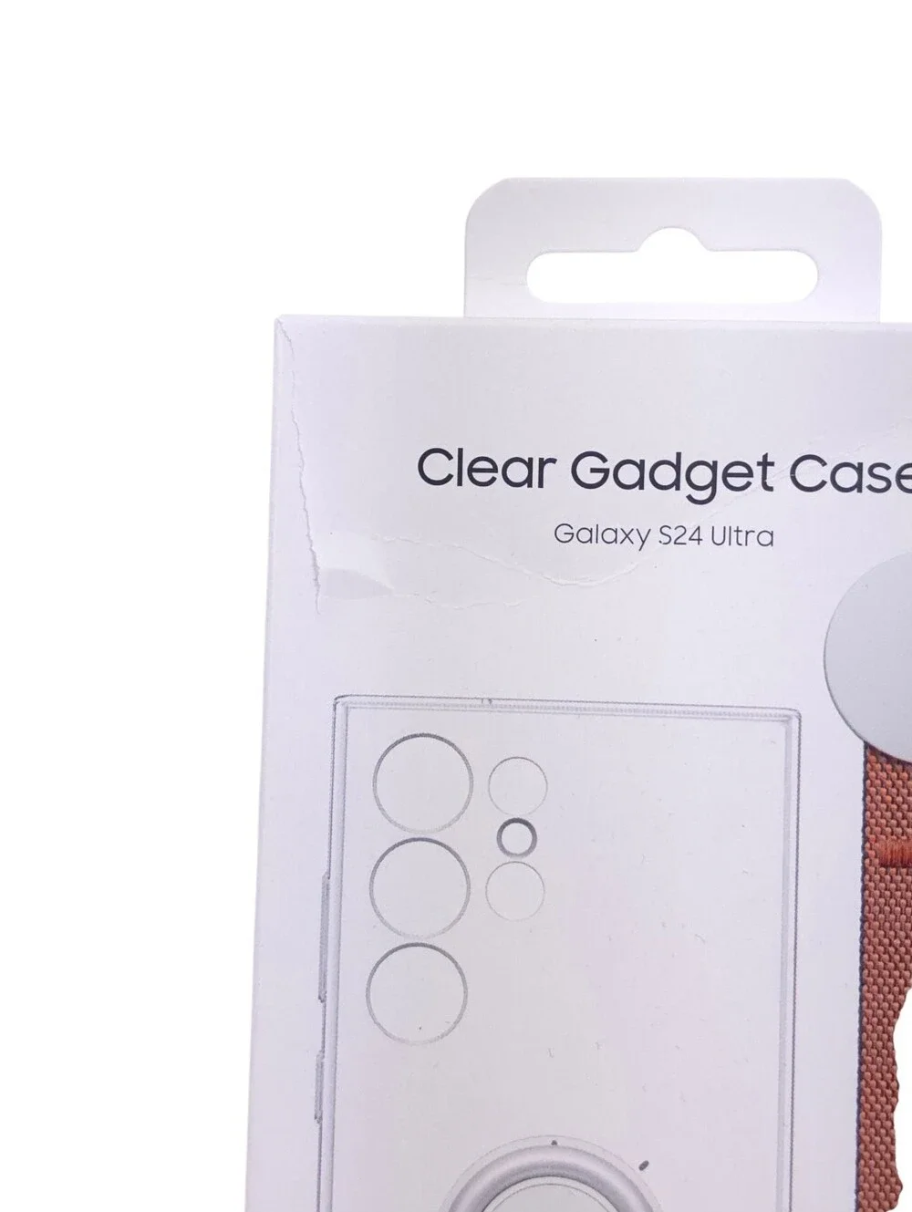 Samsung Clear Gadget Case for Galaxy S24 Ultra